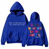 Letter Print Hooded Sweatshirts Women'S Basi