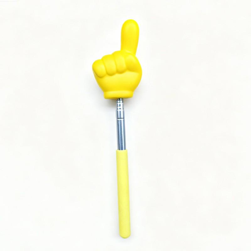 Retractable Foam Hand Gesture Pointer for Rock Paper Scissors Teaching