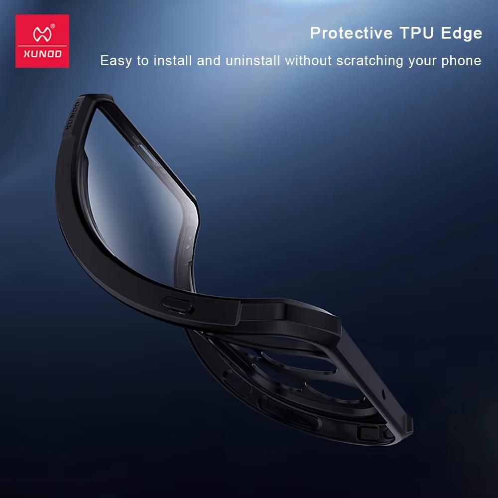 XUNDD For OPPO Find X9 Pro Case Oppo Find X9 Back Cover Luxury Shockproof Protective Casing With Rotatable Magnetic Holder