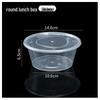 Saikou Disposable Transparent Plastic Takeaway Boxes
