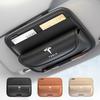ALO1 Car Valve Glasses Box Sun Visor Glasses Holder Sunglasses Case For Tesla Model 3 Y S X 2021 Roadster Cybertruck Juguete