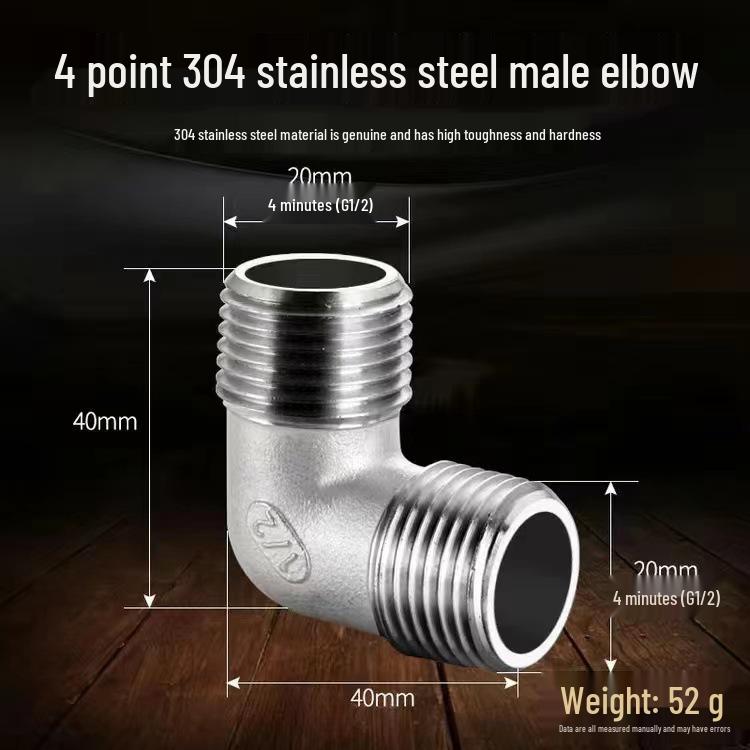 Oțel Inoxidabil Tee Cot Reductor cu Filet Interior: Accesoriu conductă instalații sanitare 6 puncte la 4 puncte