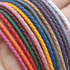 Leather Braided Cord Bracelet Bangle Jewelry DIY Making Rope String Homemade Handicrafts Art Finding Replacement