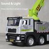 1/32 Betonpumpenwagen Feuerwehrauto Modell Spielzeug Legierungskörper Rückzieher Wassersprühfunktion Ingenieurfahrzeug Modelle Für Kindertagsgeschenke