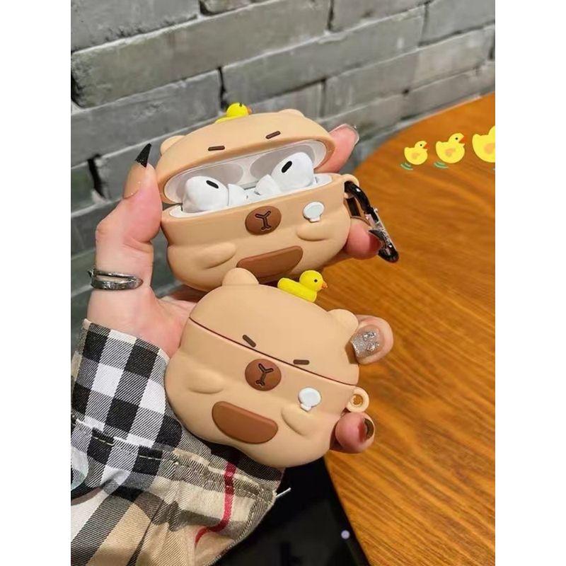 Bluetooth Earbuds Case New Arrival Pro Second Generation Protective Case Airpods1/2 Silicone Drop-Resistant Box 3 Generation Soft Case 5 Generation