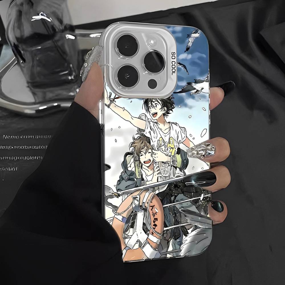 Anime Movie Umibe No Etranger Phone Case For IPhone 16 15 14 13 12 11 17 Pro MAX Plus Pro Matte Shockproof Cover