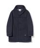 Ucla Unisex Preppy Mid-Hip Duffle Coat [Navy] (Ubahc20)