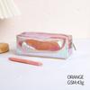 Holographic Laser Pen Bag Shiny Transparent Pencil Pouch Stationery Pouch  School Supplies