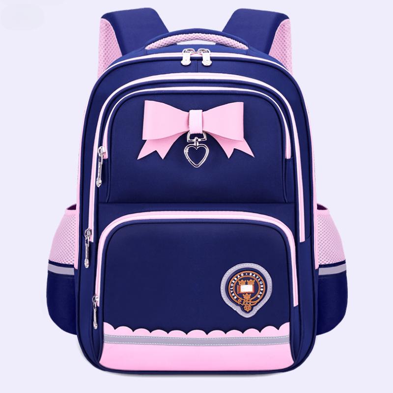 3pcs Set Breathable Waterproof Children Schoolbag Primary School Students Burden Reduce Spine Protect Book Bag 1-3-6 Grades Lightweight Youth Backpack