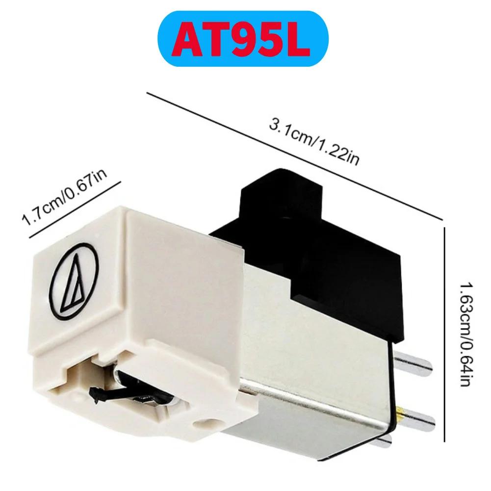 AT91R Replacement Conical Turntable Stylus Dual Moving Magnet Stereo Phono Cartridge Stylus For LP Vinyl Record Turntable