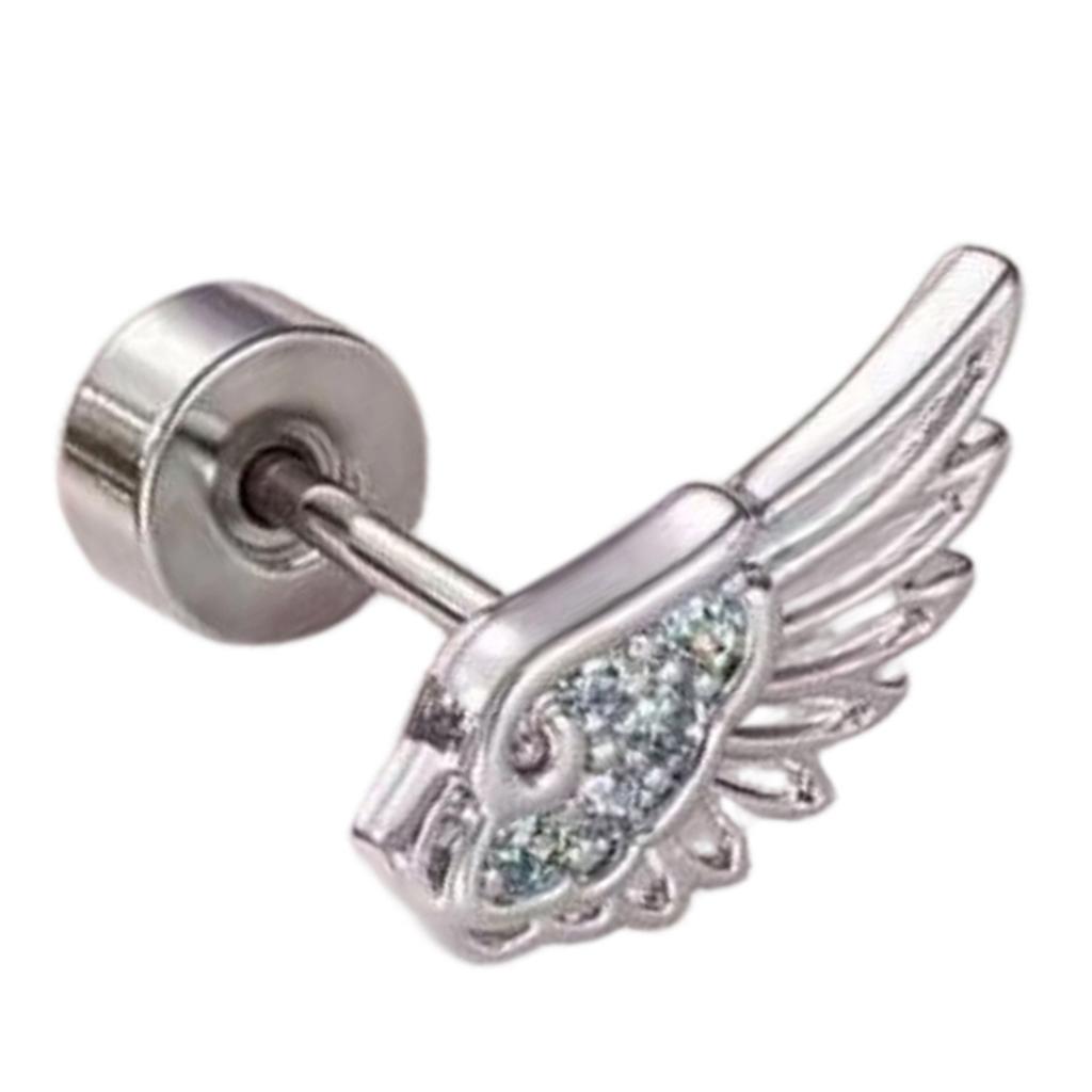 Wing Cartilage Earrings Symbolizing Freedom Dreams Safe Alloy Materials Comfortable Fit Any Event