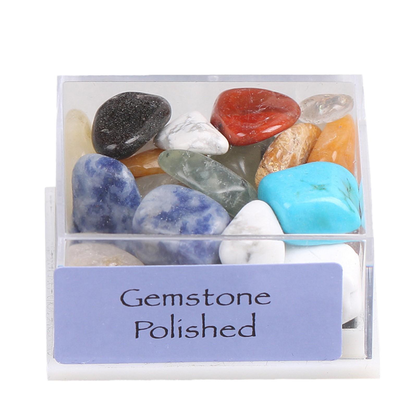 

Mixed Natural Crystal Specimens Early Education Collection Gift Box