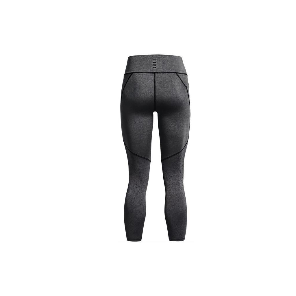 Under Armour Running Tight Nine-Point Fitness Pants Women bottoms Black 1369771-002