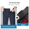 ROMON Men's Summer Thin Business Casual Quick-Dry Stretch Pants