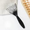 1 sztuka Profesjonalny Aluminiowy Grzebień do Salonu Fryzjerskiego Szczotka do Włosów Czyścik Plastikowa Rączka Szczotka Czyszcząca Zmywacz Wbudowane Produkty Czyszczące