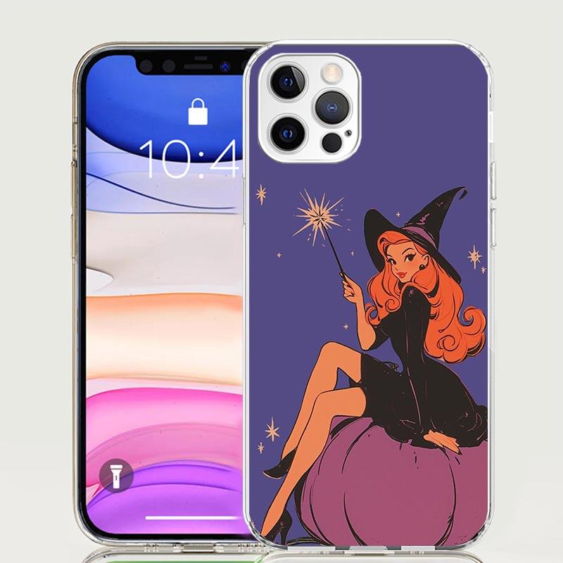 Sexy Halloween Beauty Girls Phone Case for Apple iPhone 17 Air 16 15 Plus 14 + 13 Mini 12 11 Pro Max 7 8 SE 16Max Soft Shell Cov