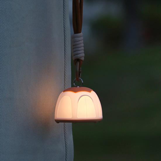 Night Light Lamp Small Lightweight Handbag Light Tent Design Portable Silicone USB-C Rechargeable Camping Night