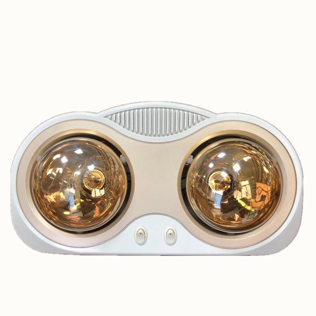 

Настенный обогреватель для ванной комнаты с тремя или двумя лампами 2 lamps