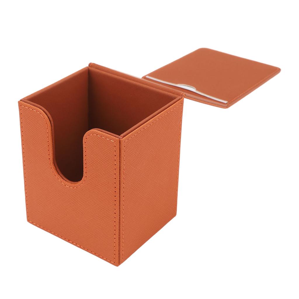 Photo Storage Box Multipurpose Large Capacity Magnetic Lid Closure PVC Picture Storage Container for Photo Bank Cards Stamps