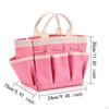 Garden Tool Bag Tote Large Capacity Sturdy Waterproof Carrying Portable Handbag for