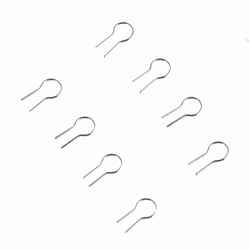 100pcs High Temperature Resistance Hanging Firing Hook R Type Pyrography Wire Tips Wire Pendant