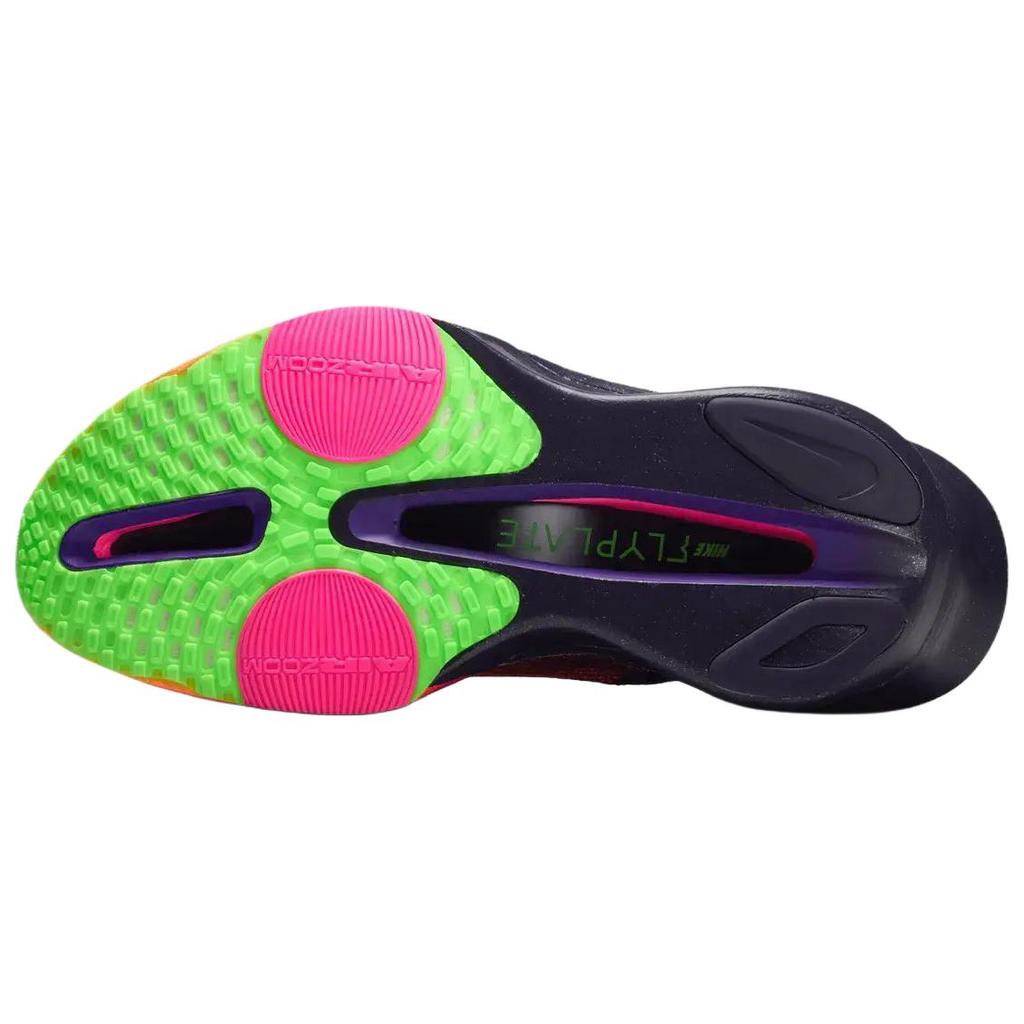 Nike Pánské tenisky Air Zoom Alphafly 3 Glam Orange Pulse Fialová-Dynasty Elektricky zelená Černá IO9573-800