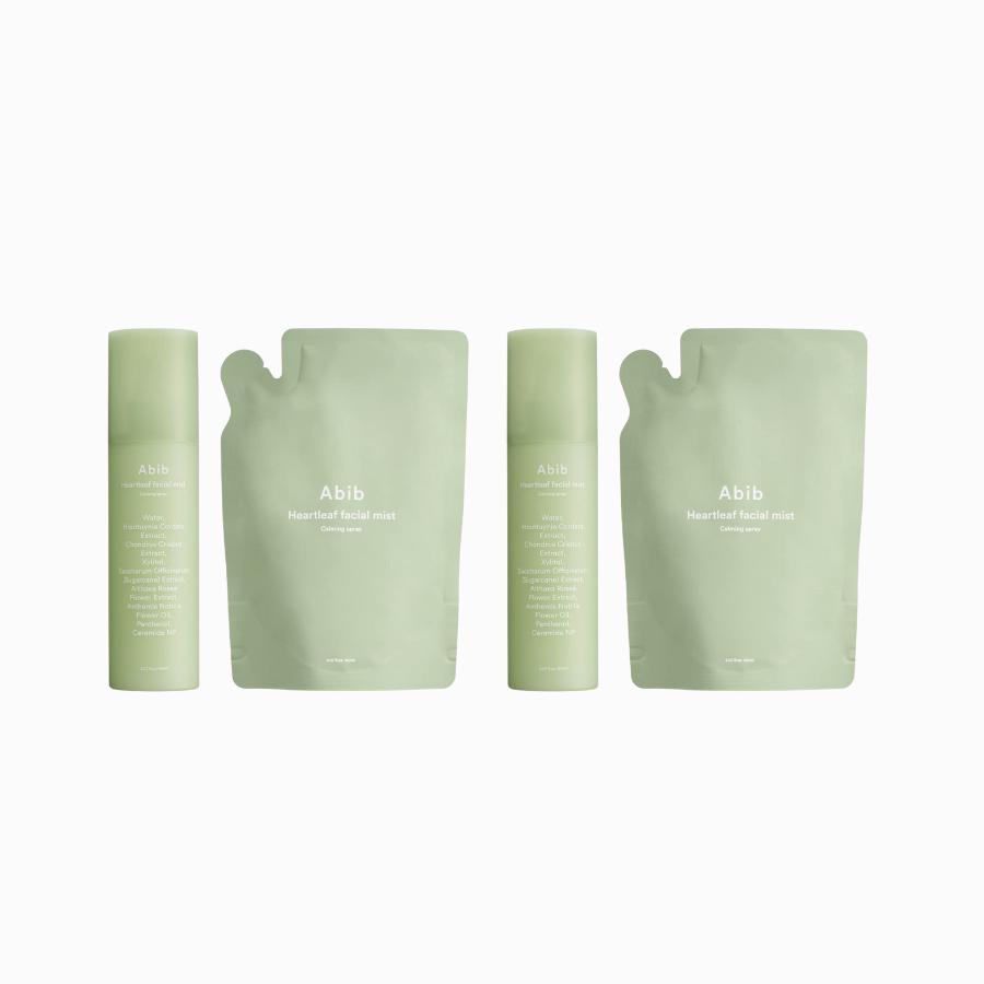 ABIB Heartlead Facial Mist Calming Spray 150ml + Refill 150ml Set