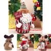 Christmas Santa Snowman Reindeer Holiday Tabletop Ornaments Made Of Fabric For Seasonal Home Decor