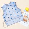Waterproof Toddler Eating Apron Sleeveless Design Kids Smock Bib Baby Feeding Bib  For Infant Girls