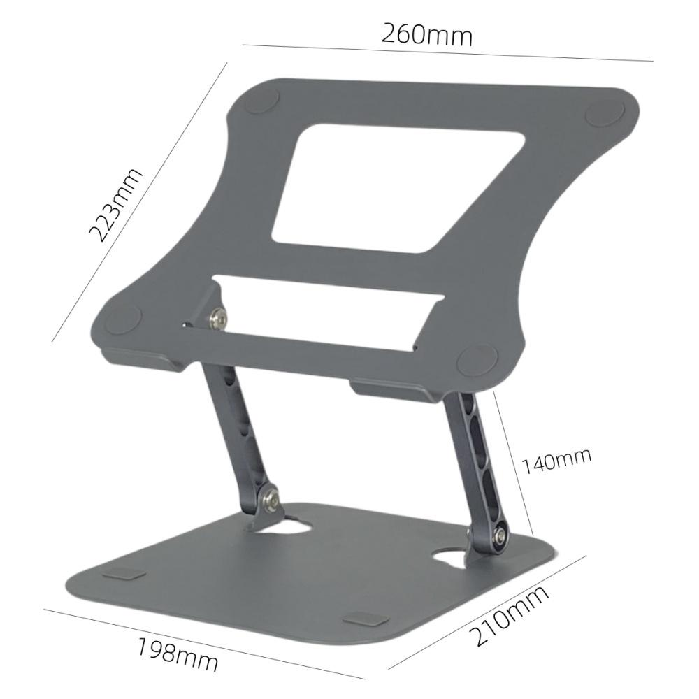 Aluminum Alloy Folding Laptop Stand for Office and Gaming
