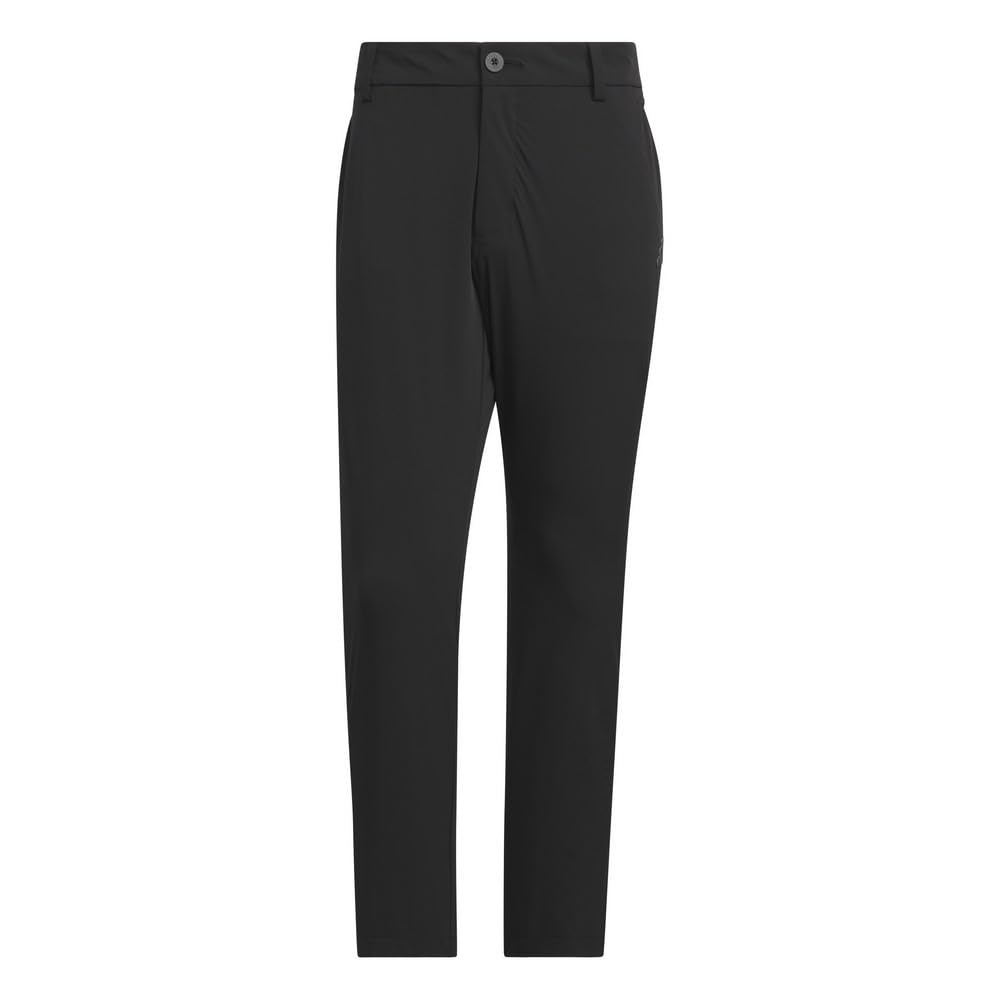 Adidas Golf Aktivní Třípruhé Kotníkové Černé EX-Stretch Kalhoty, Pánské,