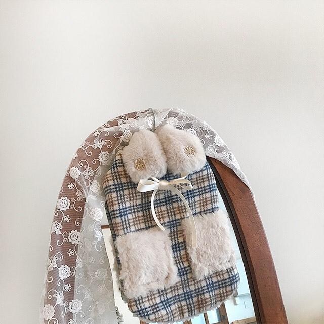 

Собачье пальто в клетку, одежда для питомцев, зимний жилет для маленького щенка тедди, померанского шпица, шарф, одежда для маленьких собак, одежда для щенков XL