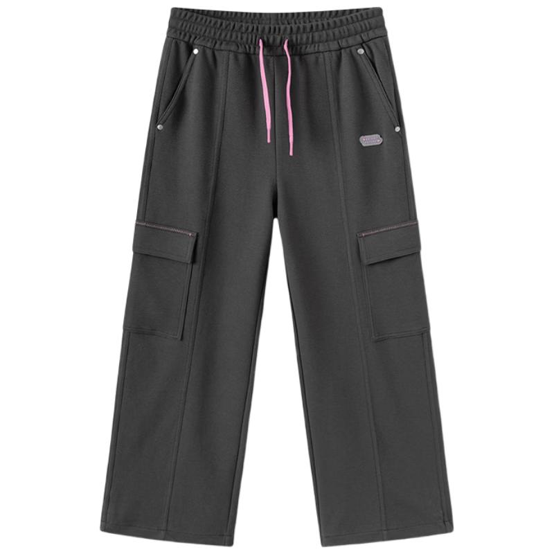 Balabala Girls' Casual Cargo Pants