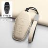 PU Leather Car Key Case Cover Holder Keychain Protective Shell for BYD Formula Leopard Super 5 Super 8 Super 3 9 Remote Key