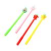 4Pcs Cartoon Theme Gel Pen Quick Drying 0.5MM Refillable Gel Inks Pen for Writing Journaling Office School Supplies