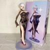 Anime Figures Lady 2d Beautiful Girls Gk Statue 25cm Pvc Action Figure Wife Model Collectible Desktop Fashionable Ornament Present Playthings
