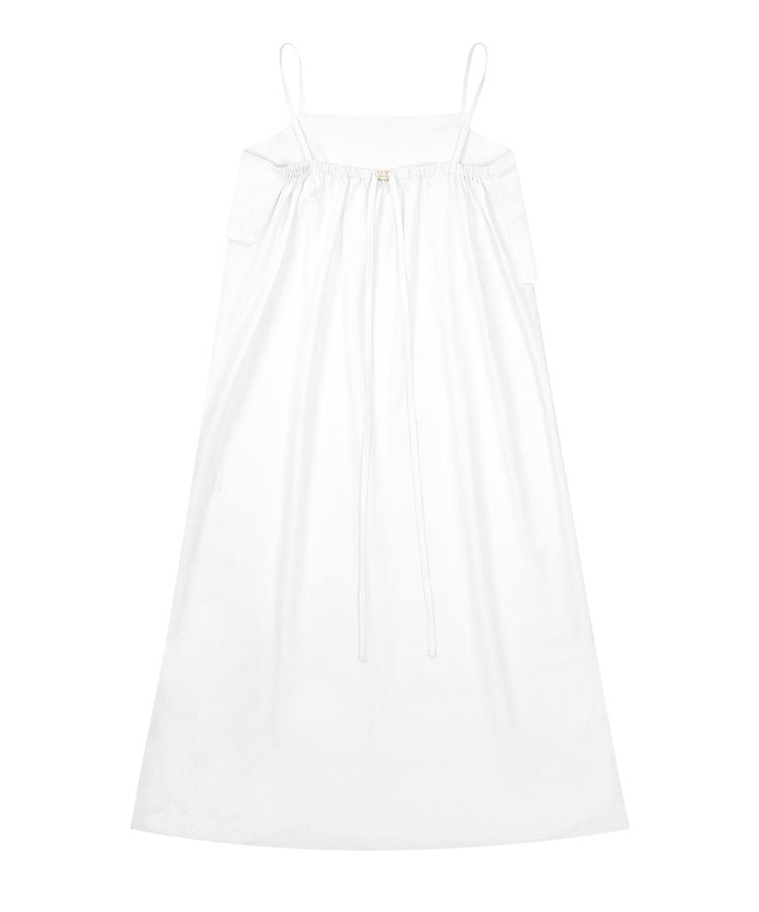 Hye Young Kim Buckle Sleeveless Dress - White
