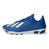 adidas X 19.3 Rundzehen-Schnürschuhe Verbundmaterial MG Herren Fußballschuhe Blau Weiß EG1493