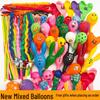 Children's Cartoon Rabbit Balloon Set: Assorted Irregular and Long Balloons, Round Toys