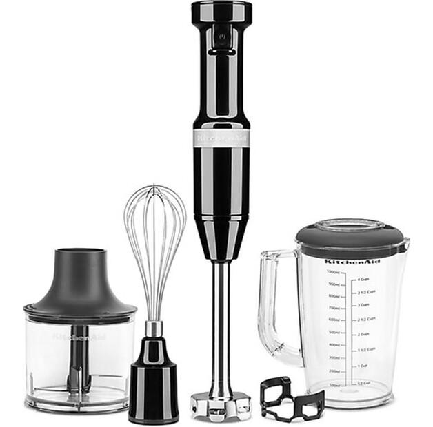 Погружной блендер KitchenAid 5KHBV83EOB onyx schwarz