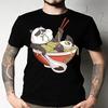 Panda Ramen T Shirt Japanese Art Noodle All Size