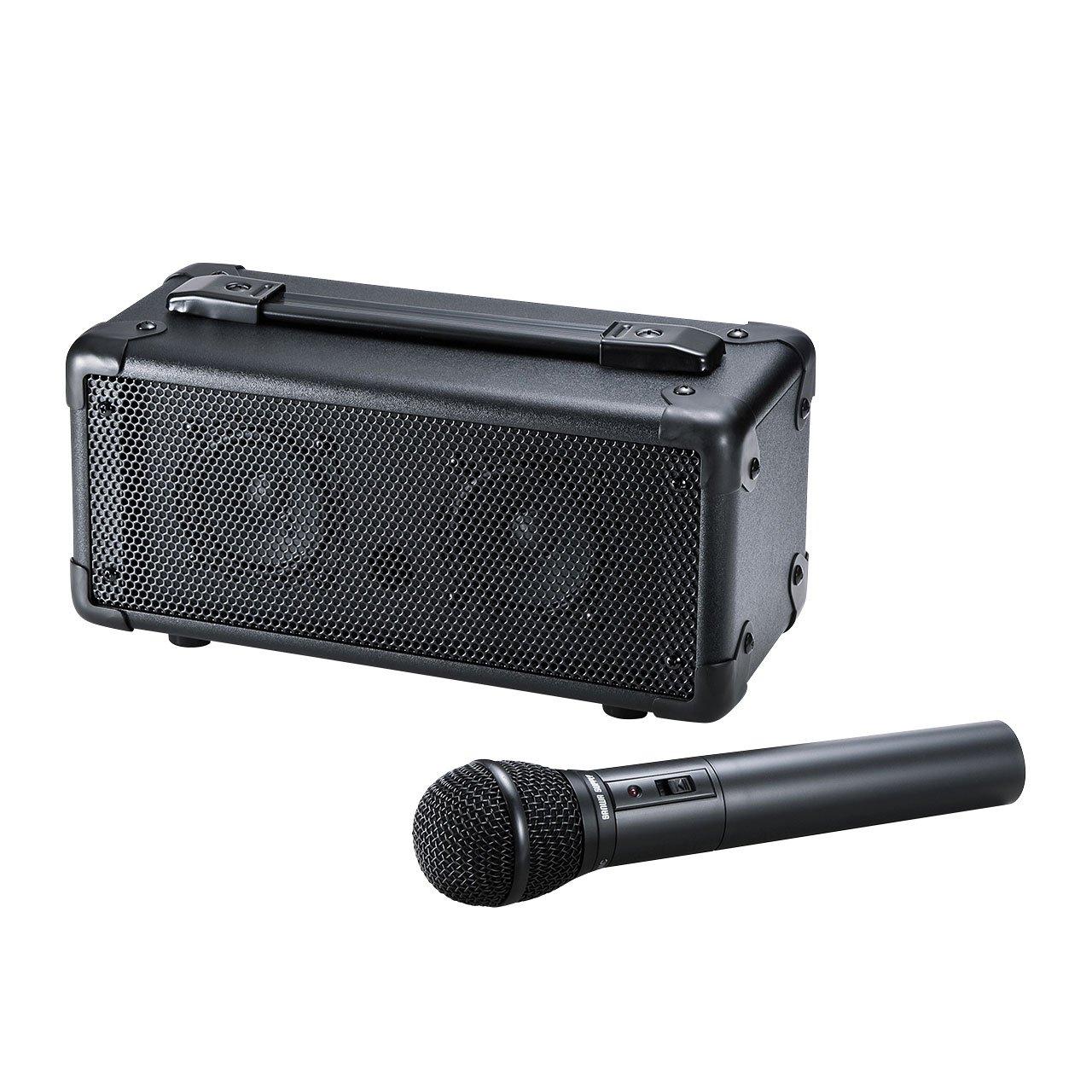 

Sanwa Supply Loudspeaker speaker with wireless microphone MM-SPAMP4