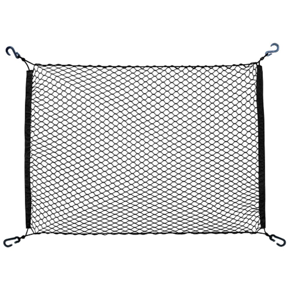 

MYST Multi-Mesh Net, Approx. 85cm W x 75cm H, Includes 2 Hooks and 2 Carabiners, Expands Storage Space and Prevents Loads from Falling, No. 5600