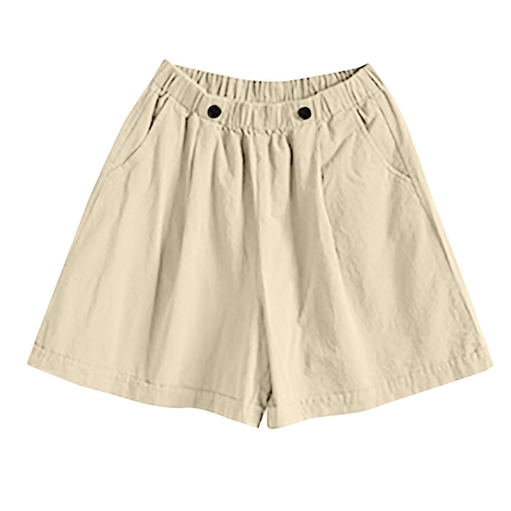 Women's Casual Summer Elastic Beach Shorts Casual Shorts