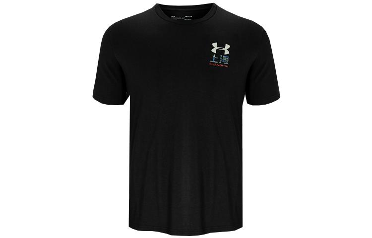 Under Armour T Shirt Unisex Black 1332493-004 XL