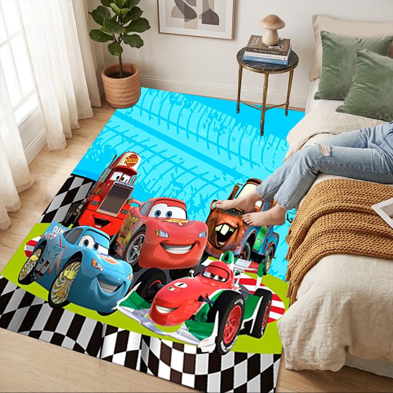 Car Race Living Room Nonslip Area Rug Soft Carpet For Bedroom Game Playroom Sofa Office Home Decor Doormat Christmas Gift C922231