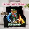 1pc FC Porto Blanket, Super Cozy Printed Home Blanket, All-Season Warmth
