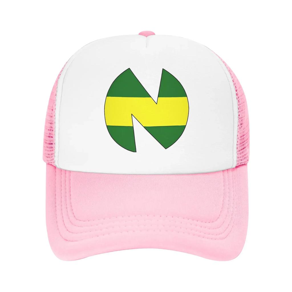 Nankatsu Team N Netz-Sonnenhüte Unisex Teens Individuell DIY Trucker-Kappe Frühling yk Lustig Wandern Angeln Sonnenschutz Baseballkappe