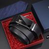 Gürtel für Herren High-End Automatikschließe Gürtel Rindsleder Gürtel Geschenkgürtel