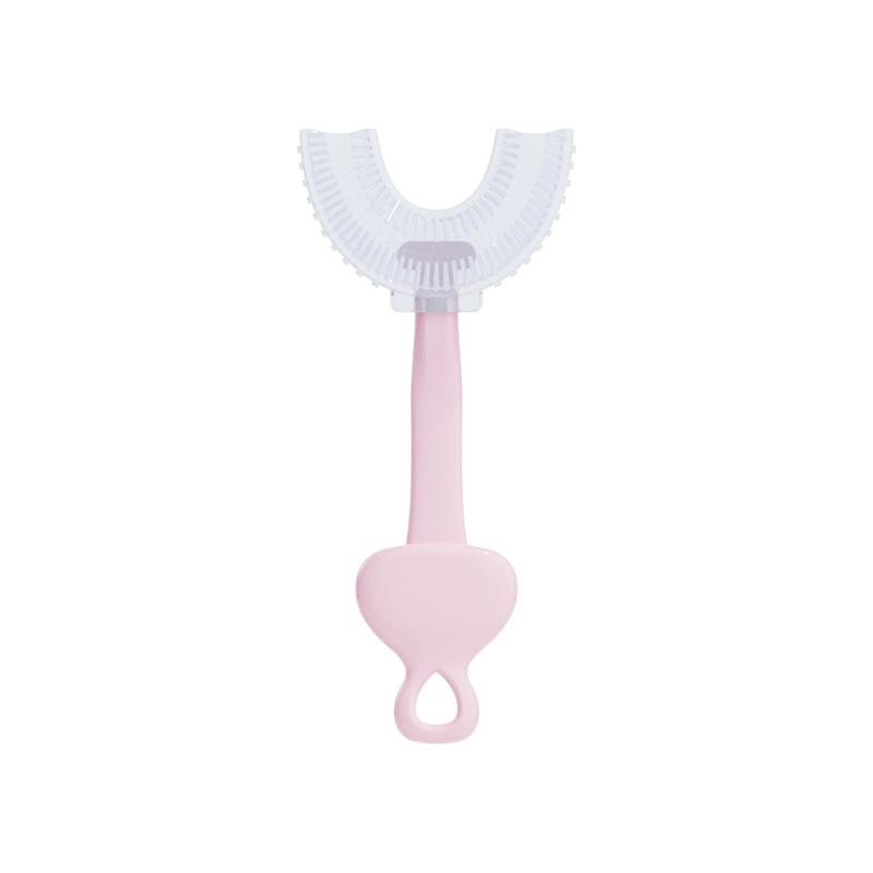 Children's U-Shaped Baby Toothbrush for Easy Oral Cleaning